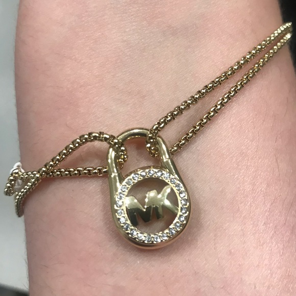 Michael Kors Lock MK Bracelet - Picture 4 of 12